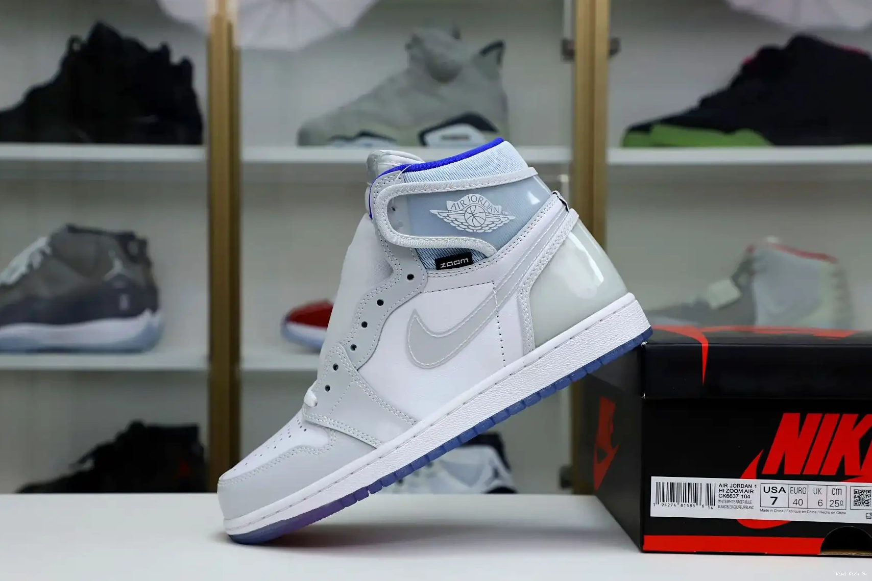 JORDAN HIGH ZOOM 'RACER 1 BLUE' Kimikick AIR 0325